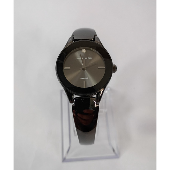 Anne Klein AK/1917 Women's Silver-Tone Watch – Black Dial, Quartz Movemen - Picture 2 of 11